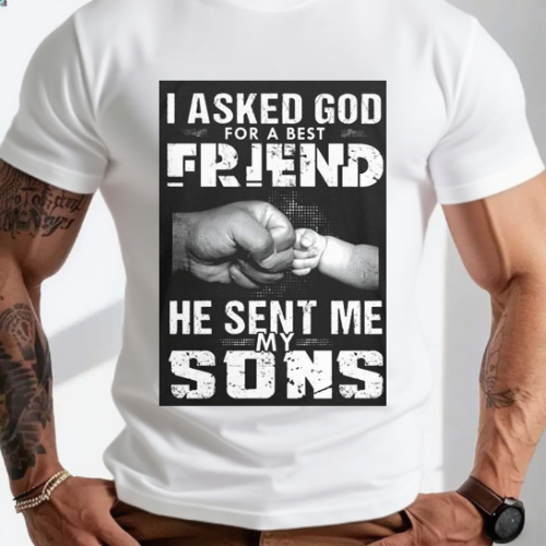 Father and Sons Tribute T-Shirt - Image 2