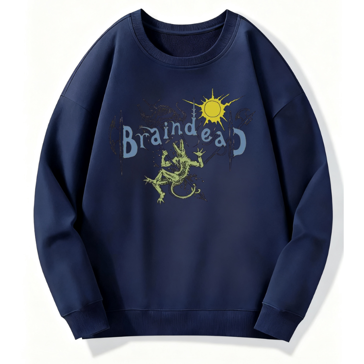 Vintage Rock Crocodile Sweatshirt - Image 3