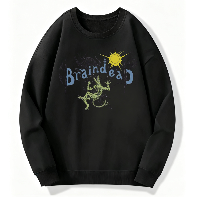 Vintage Rock Crocodile Sweatshirt - Image 6