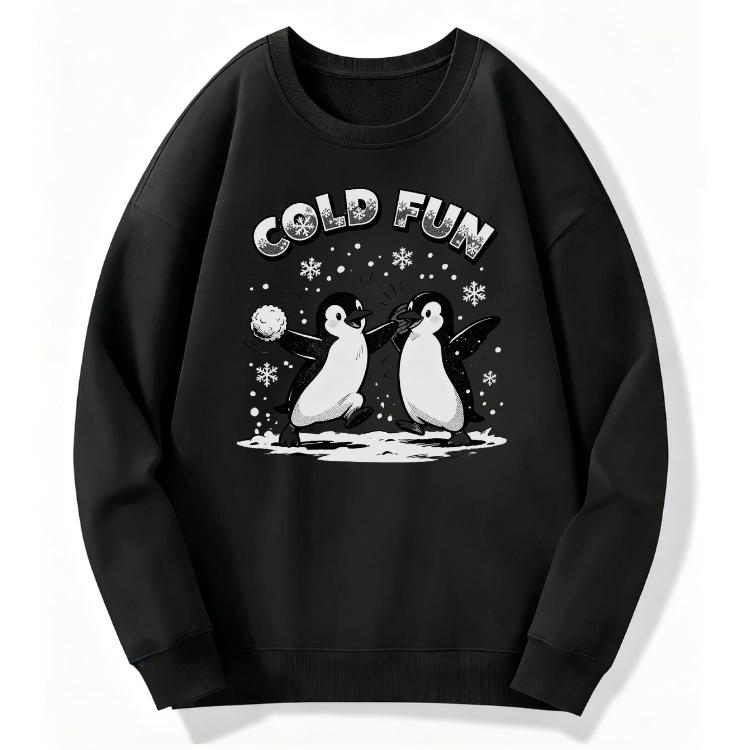 Cold Fun Penguin Sweatshirt - Image 6