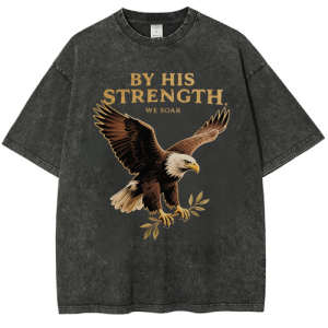 Strength Eagle Washed T-Shirt